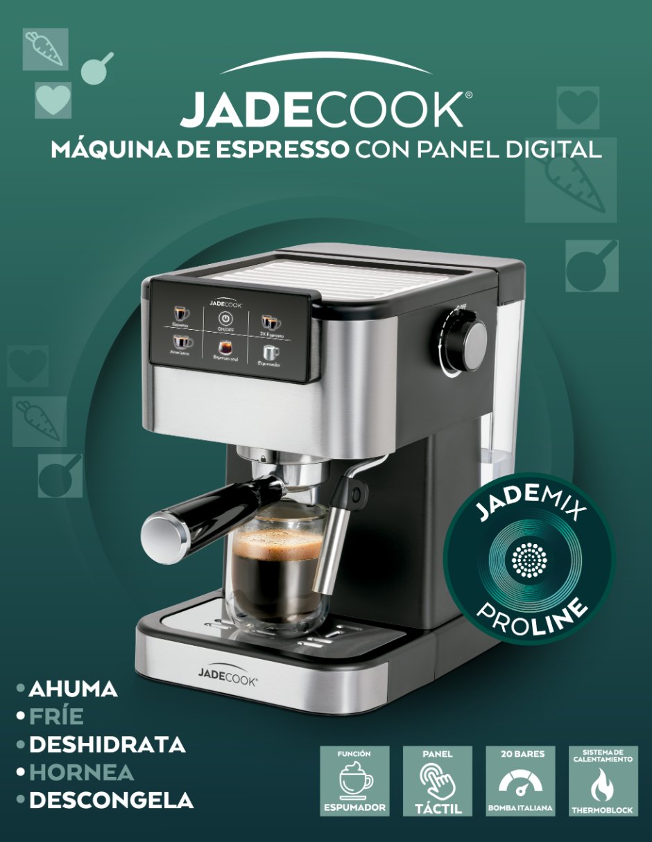 Cafetera espresso jade electro c0607 3