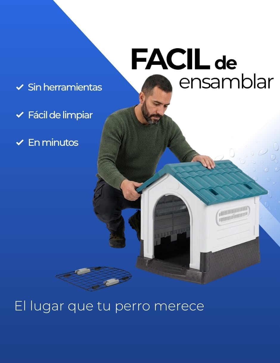 Casa para perro ecomlab