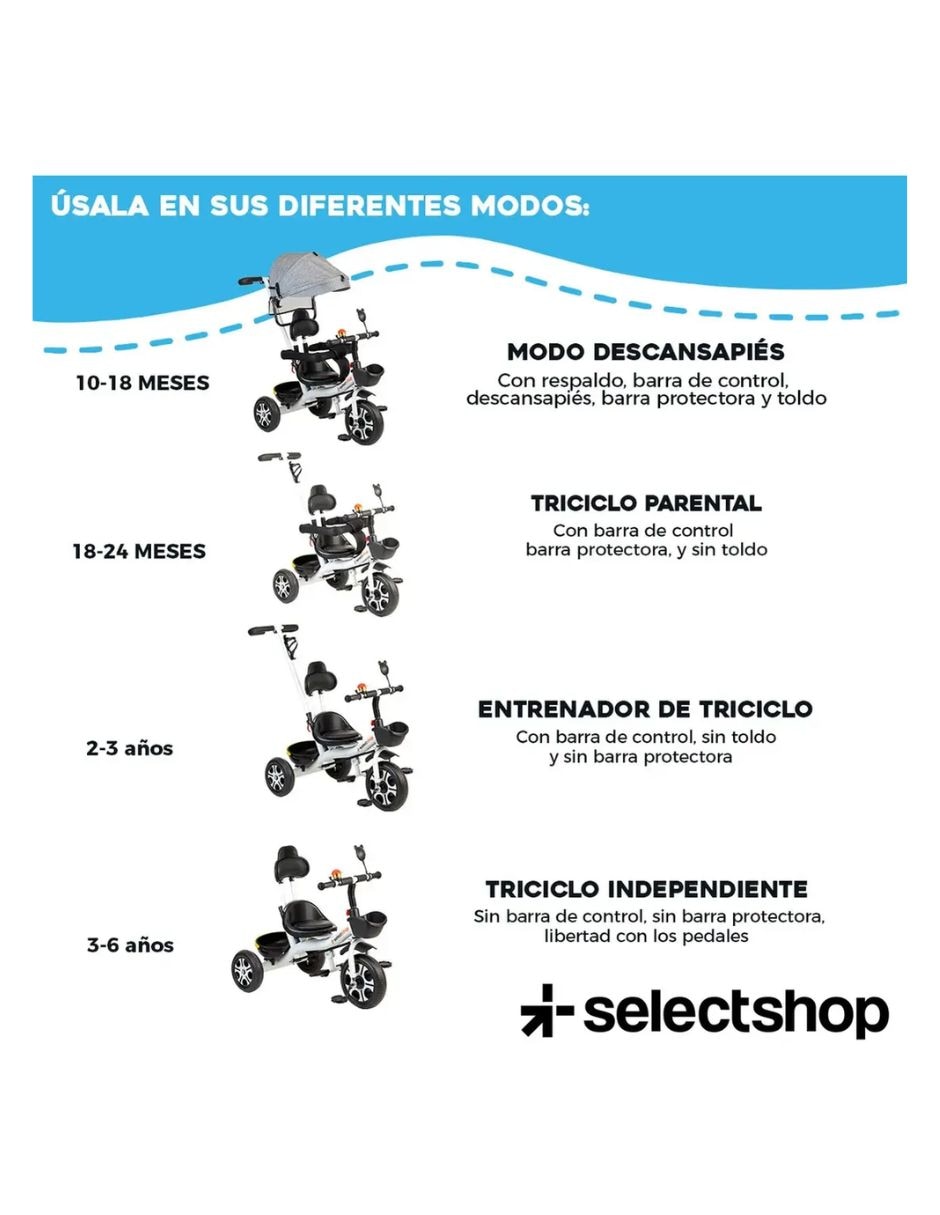 Triciclo Selectshop unisex