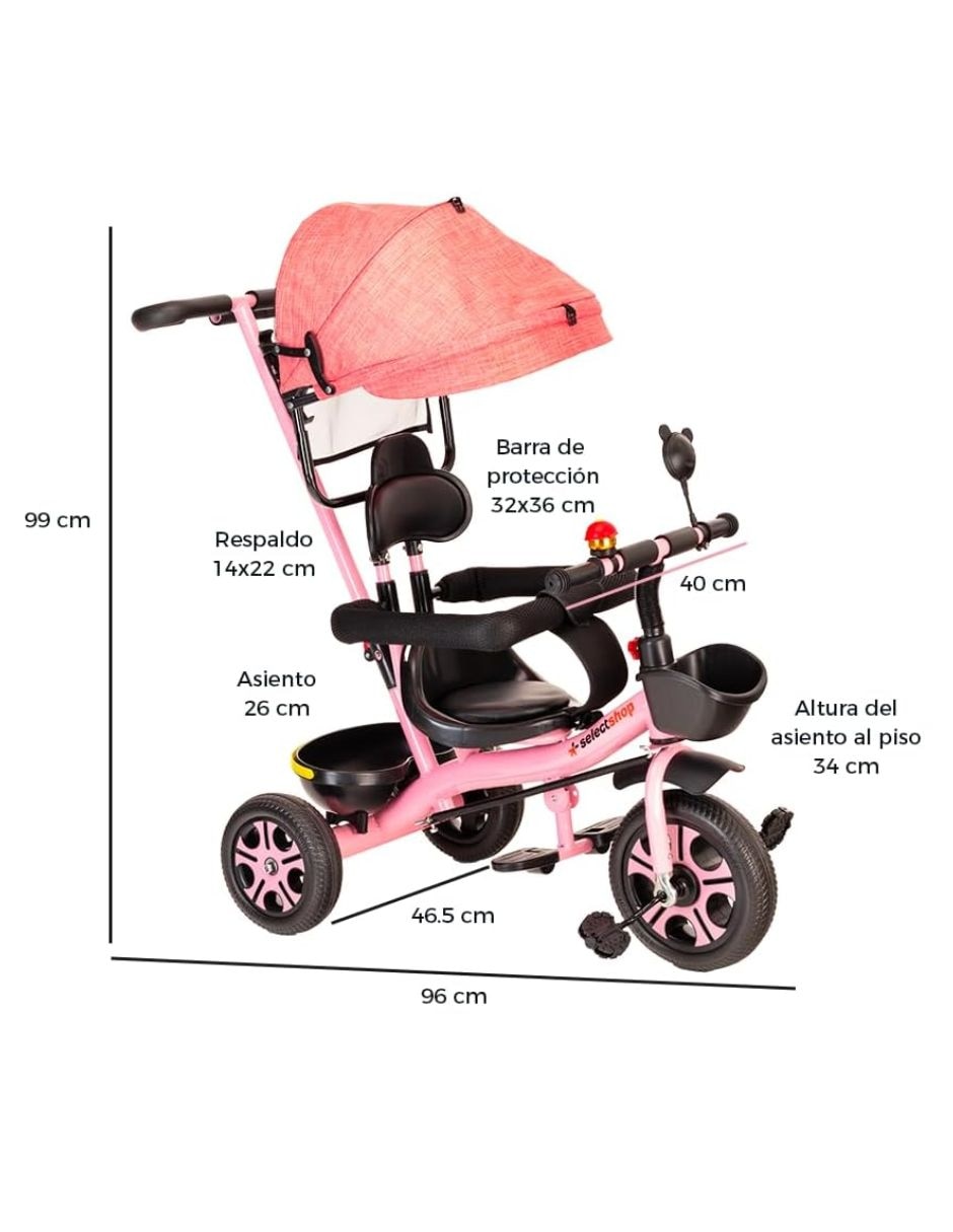 Triciclo unisex 6