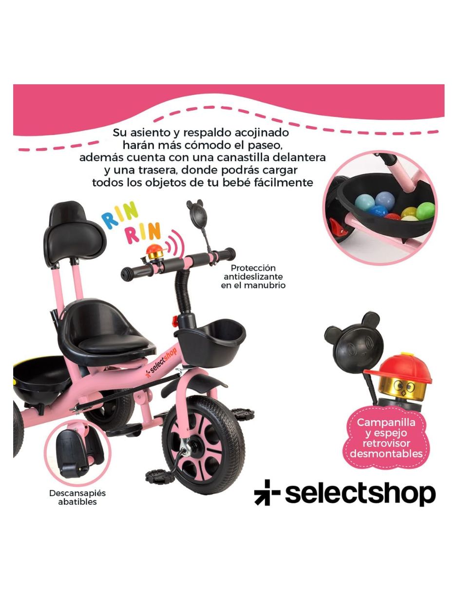 Triciclo unisex 3
