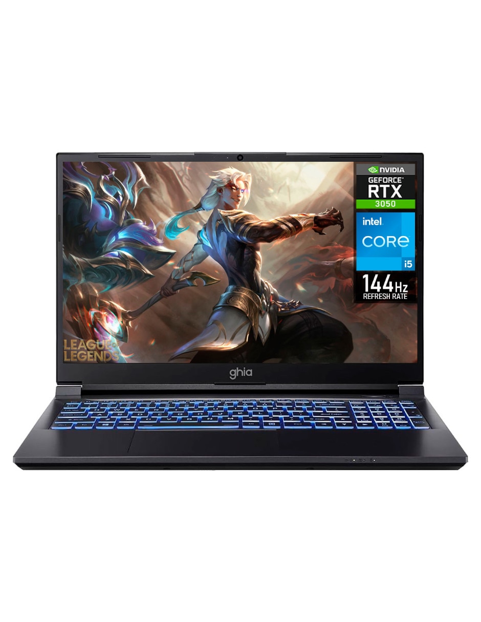 GHIA Laptop gamer GHIA GLBE-3050Ci5321T 15.6 pulgadas Full HD Intel Core i5 NVIDIA GeForce RTX 3050 32 GB RAM 1 TB SSD