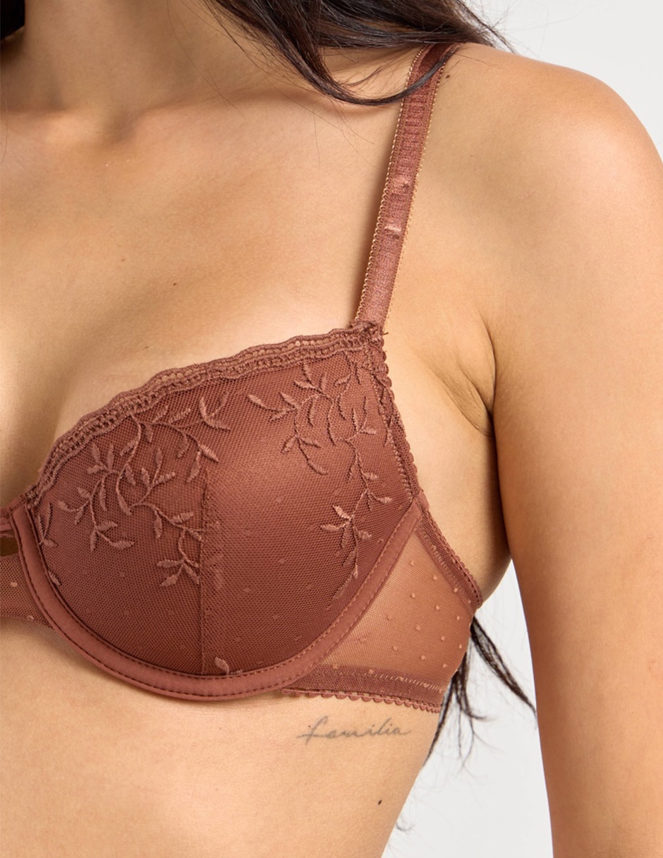 Brassiere Demi Etam Con Copa Para Mujer