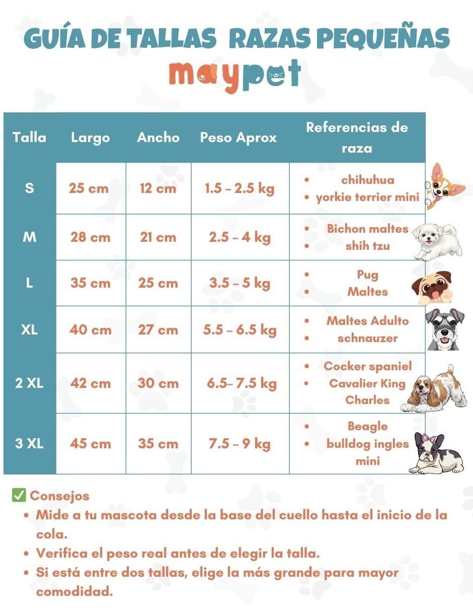 Vestido para perro Maypet