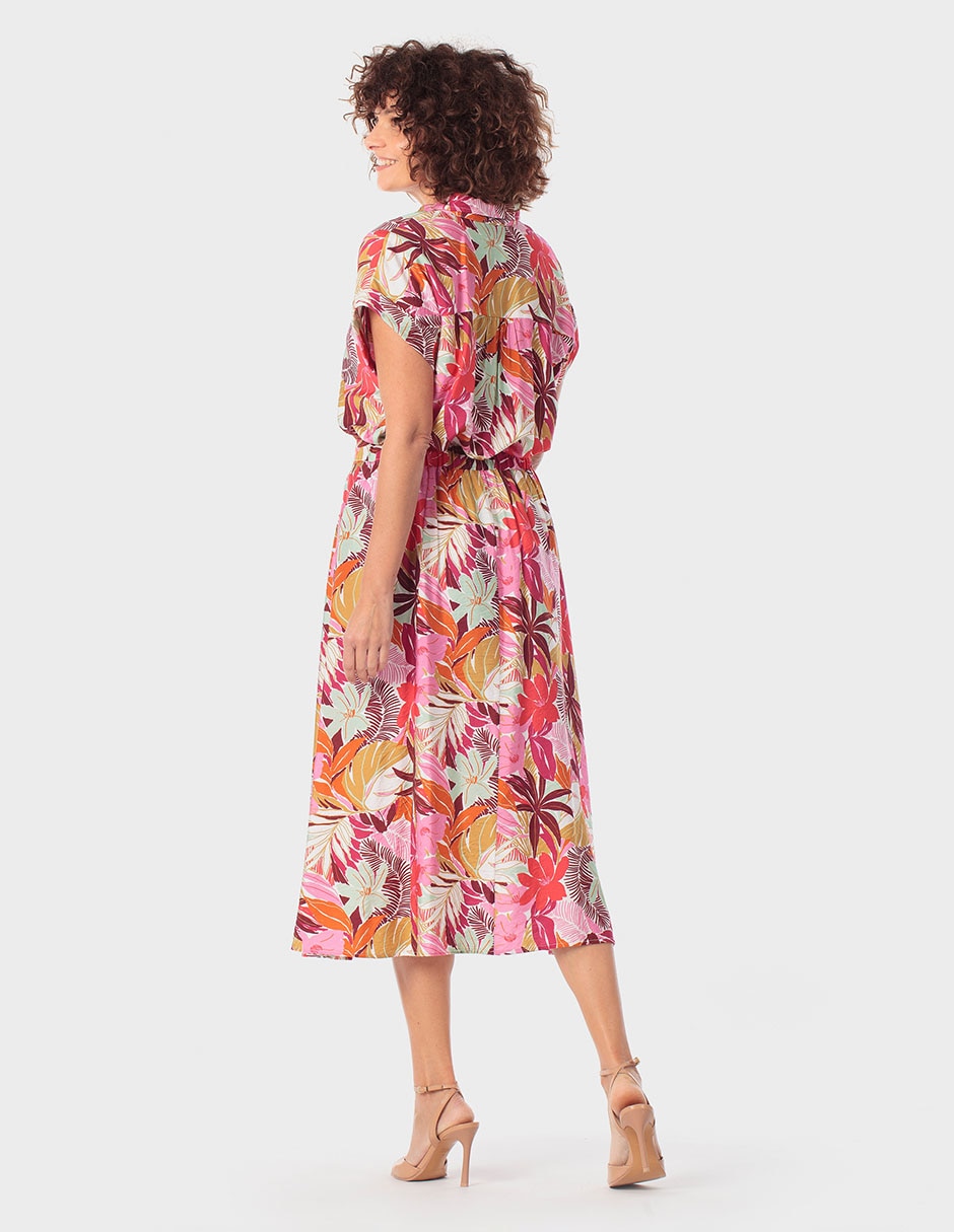 Blusa Punt Roma manga corta para mujer