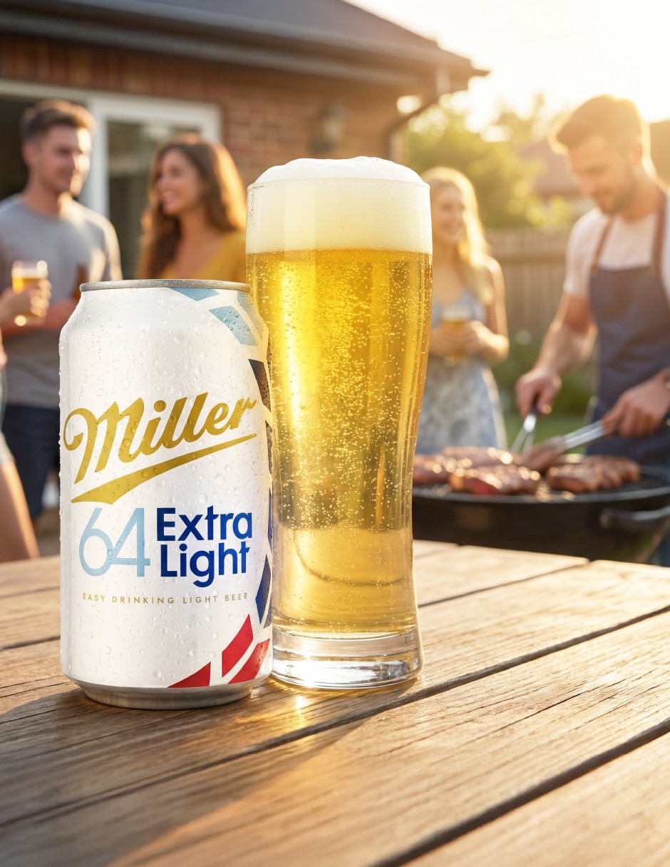 Cerveza clara Miller 12 pack lager dulce 355 ml