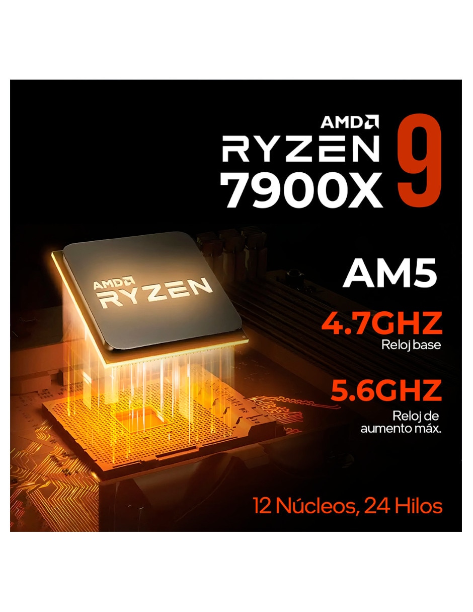 Xtreme pc gaming xtbrr932gb55070mtpb 27 pulgadas full hd amd ryzen 9 nvidia geforce rtx 5070 32 gb ram 1 tb ssd