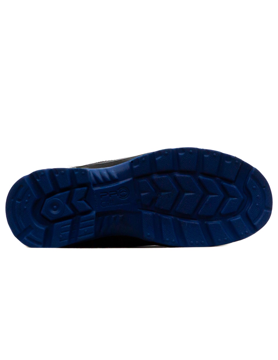 Bota industrial cliff de cuero y piel