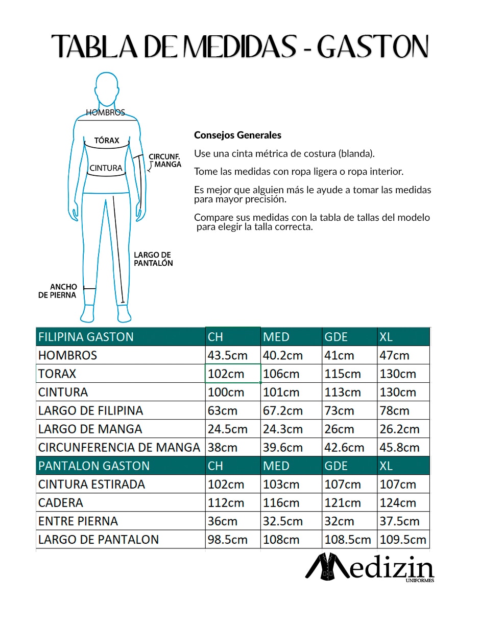 Set filipina-pantalón estilo relajado para hombre 3