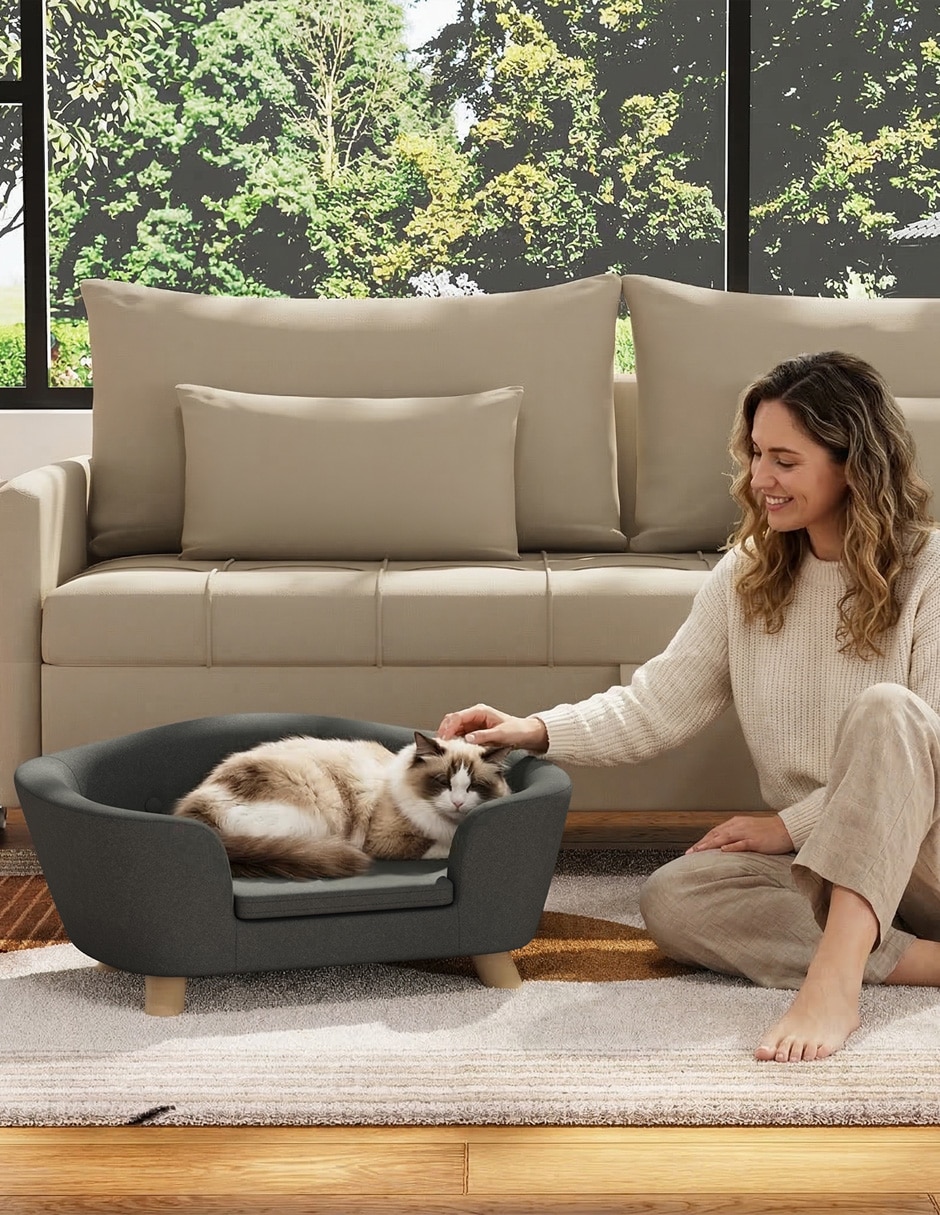 Camastro para mascota home make para perro y gato