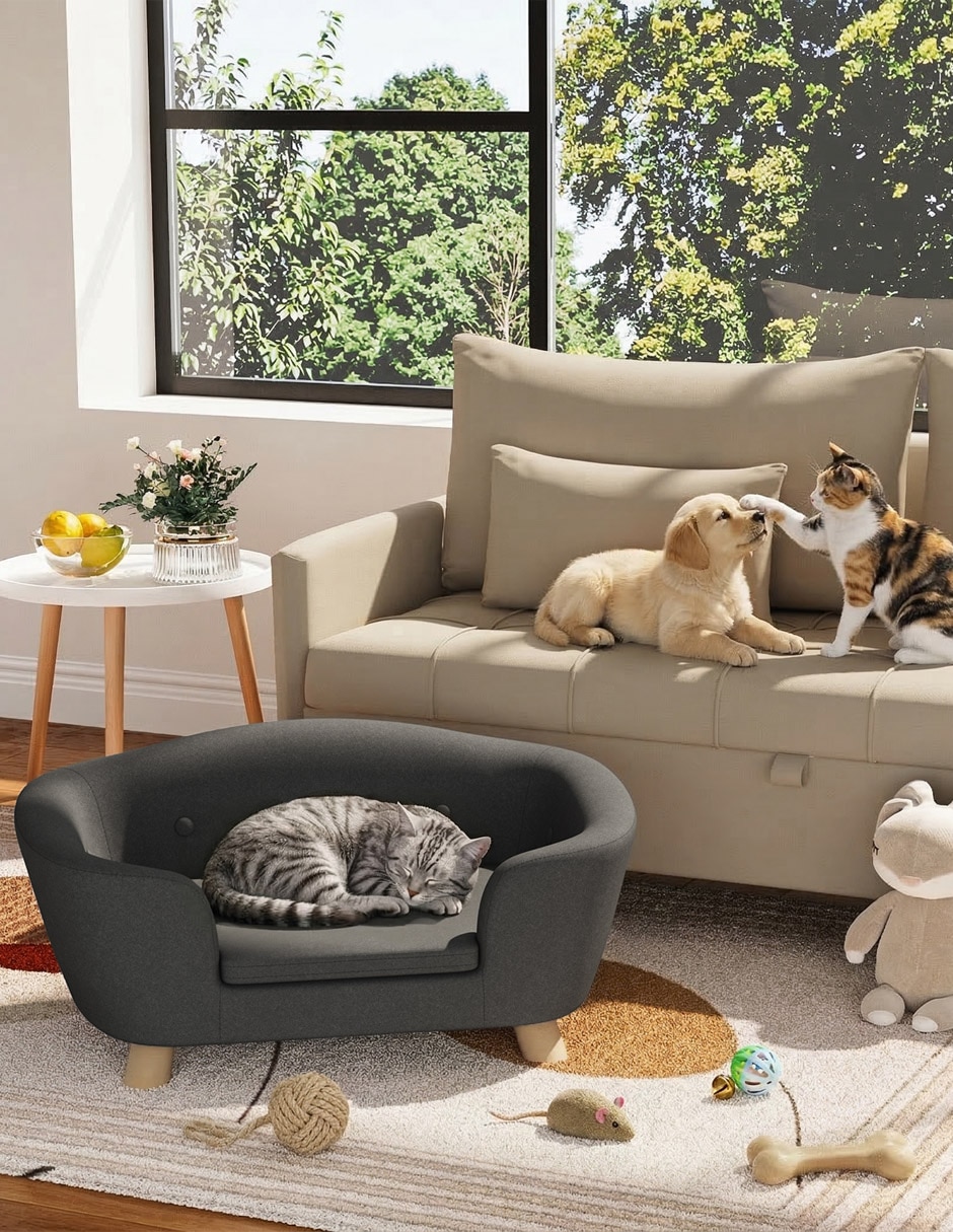 Camastro para mascota home make para perro y gato