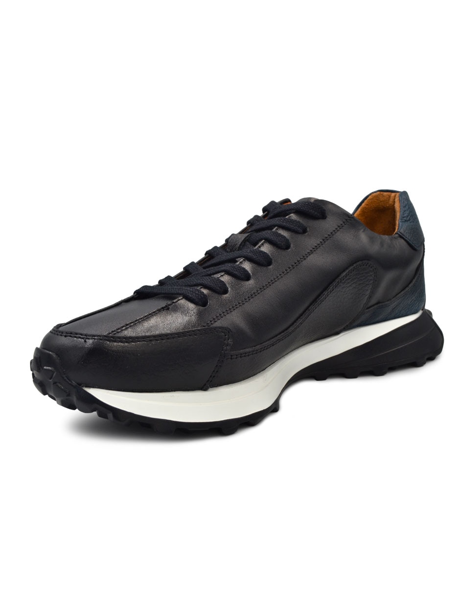 Tenis de piel Estilo Dh para hombre