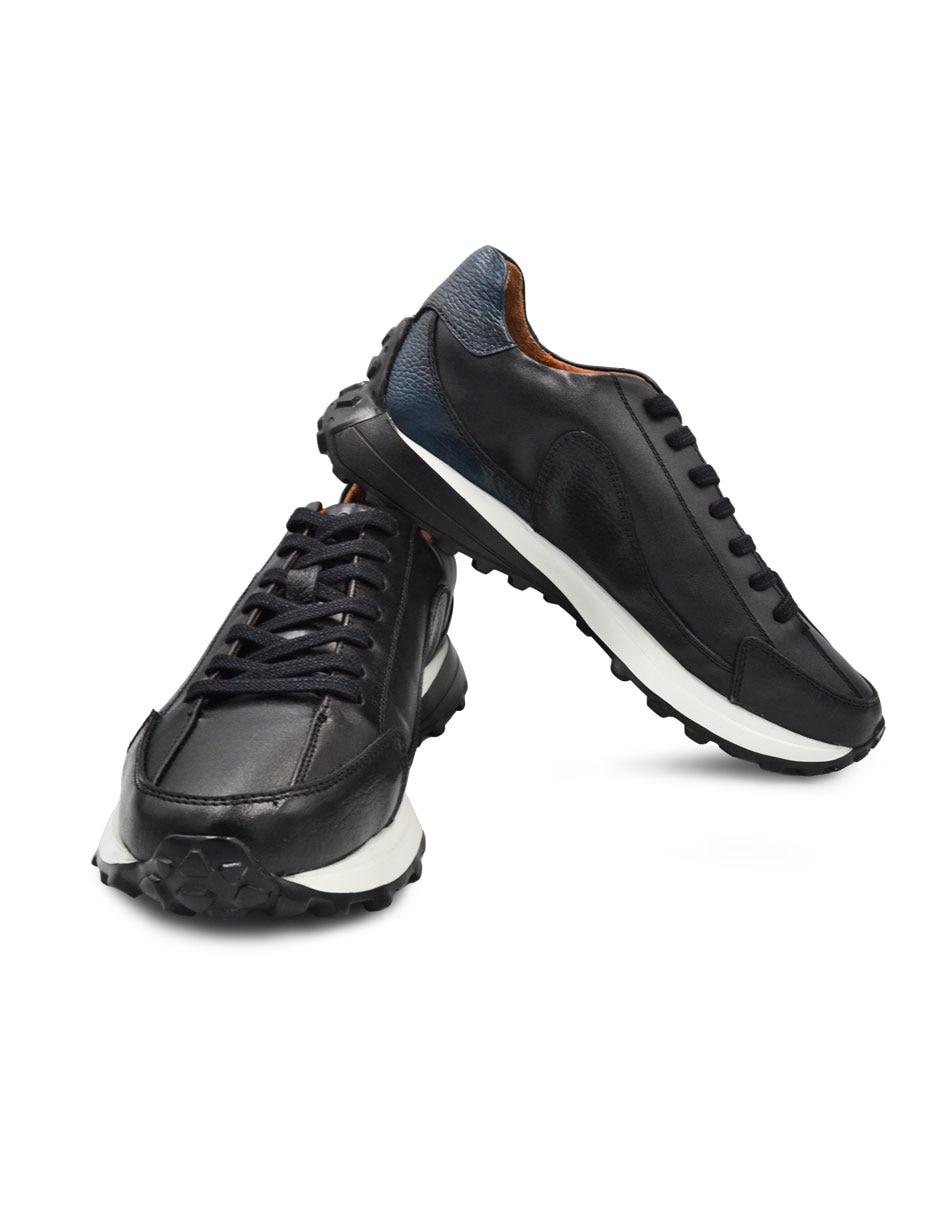 Tenis de piel Estilo Dh para hombre