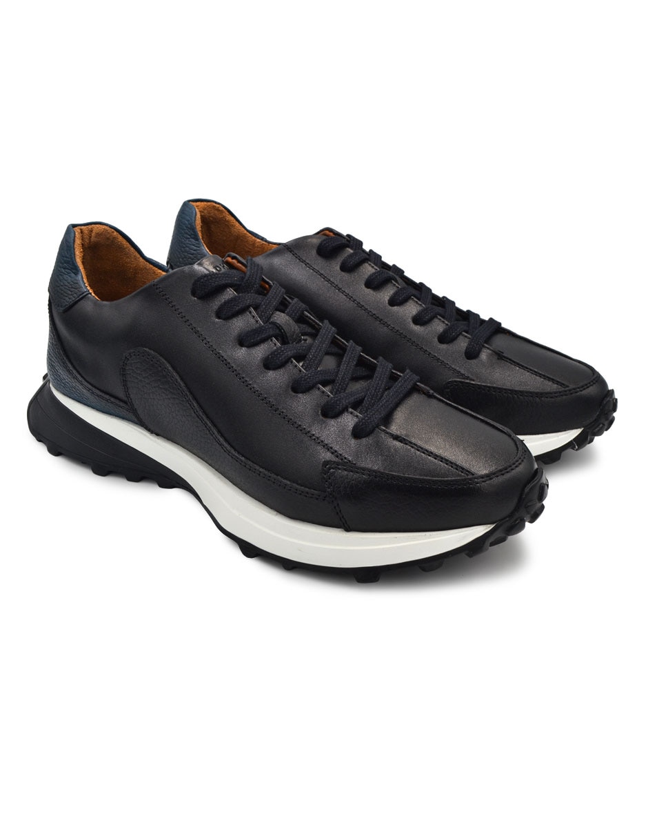 Tenis de piel Estilo Dh para hombre