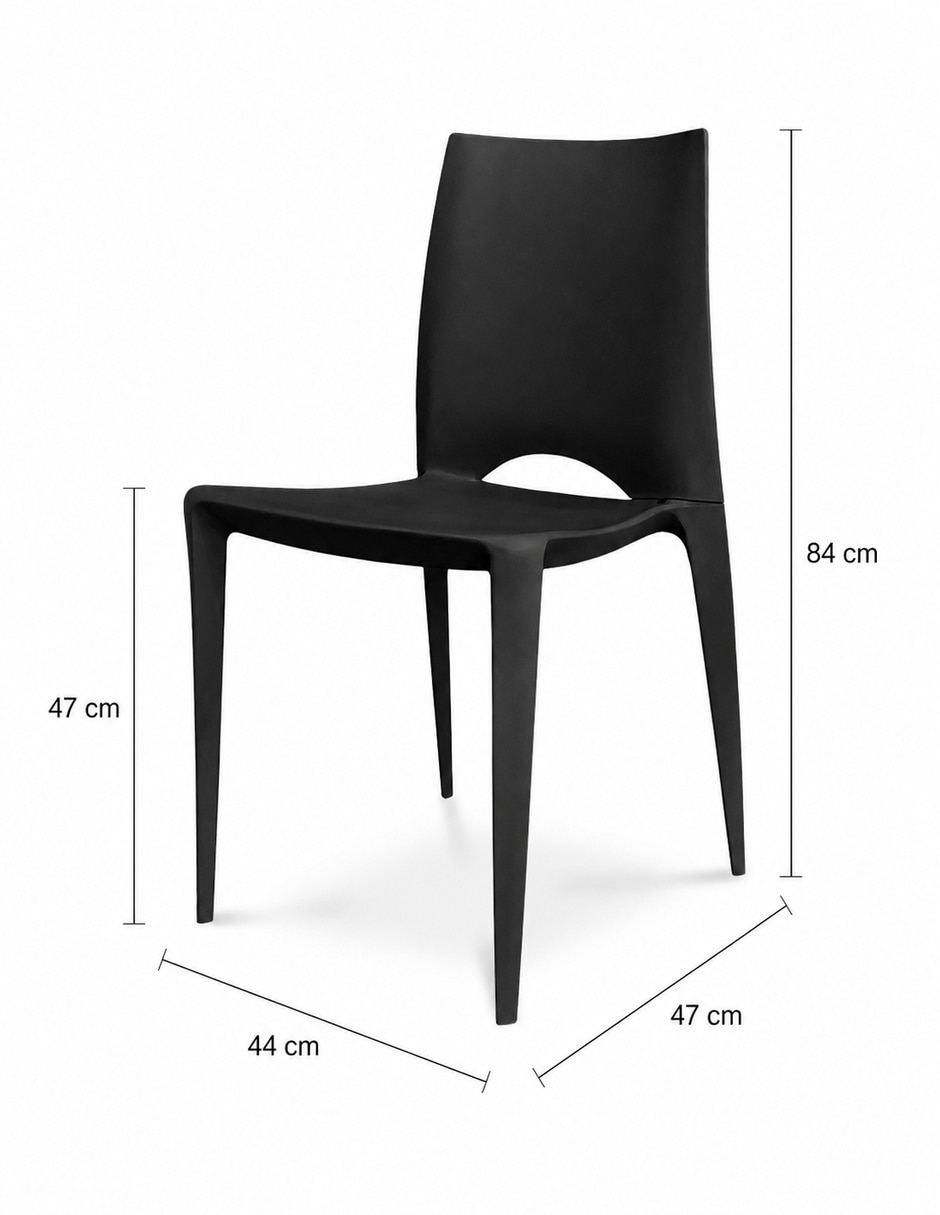 Silla rex form design de polipropileno