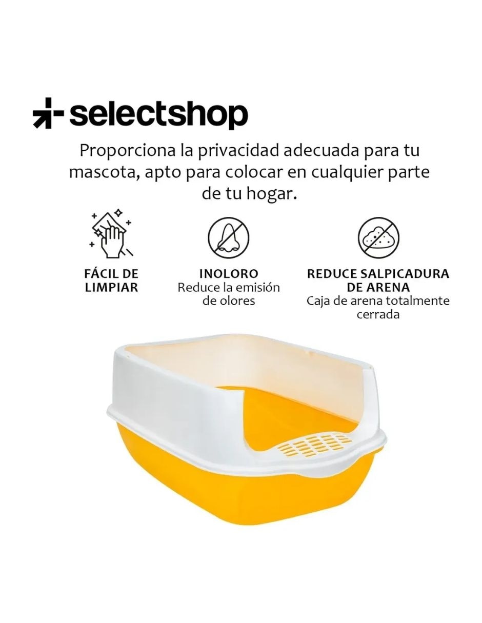 Arenero selectshop para gato