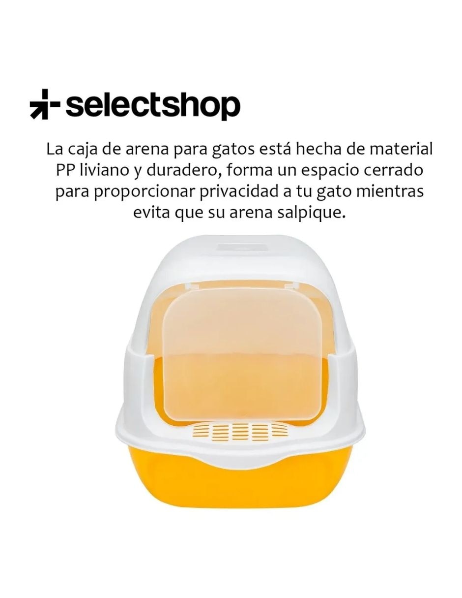 Arenero selectshop para gato
