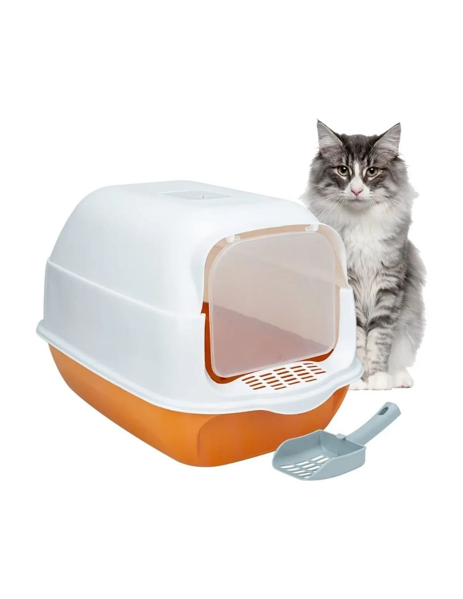 Arenero para gato