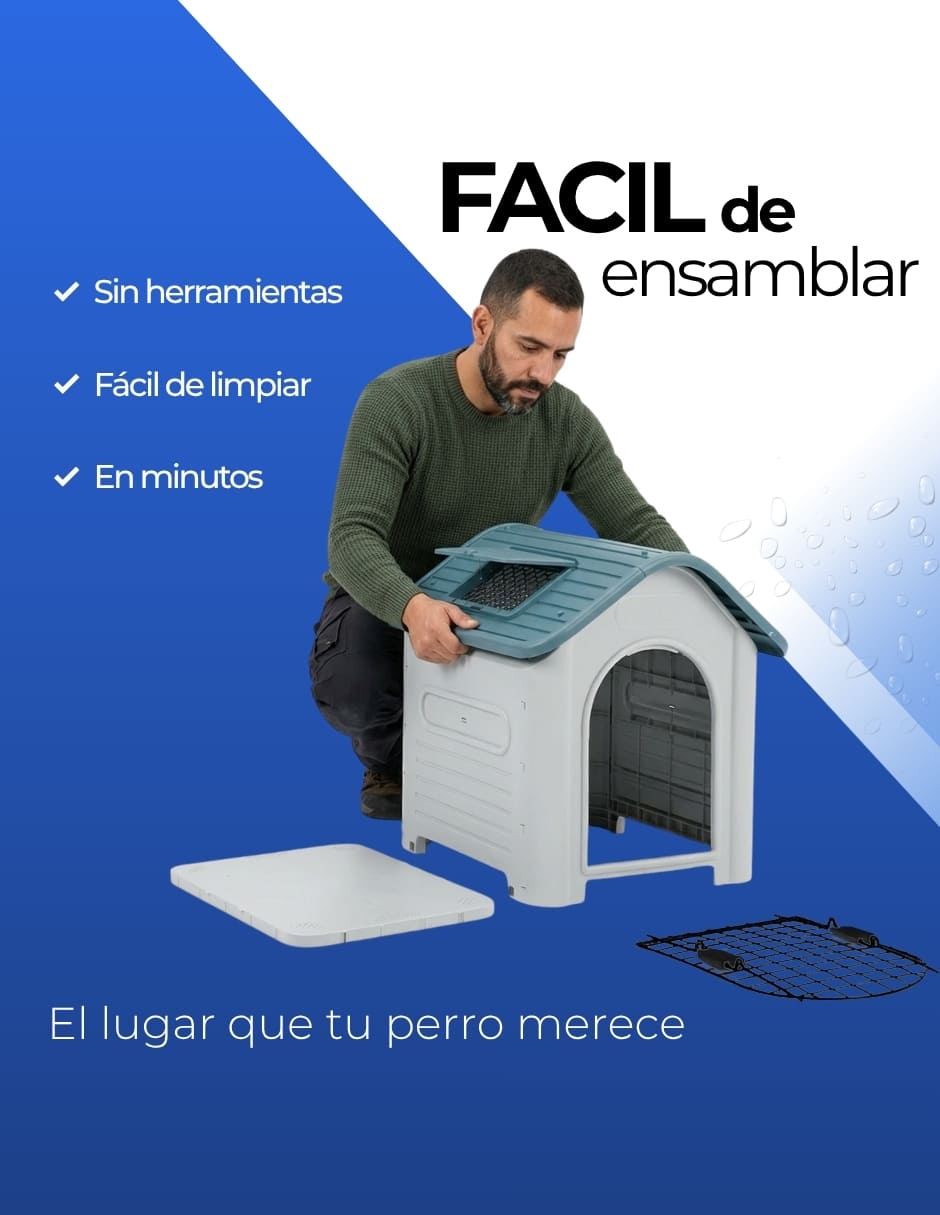 Casa para perro ecomlab