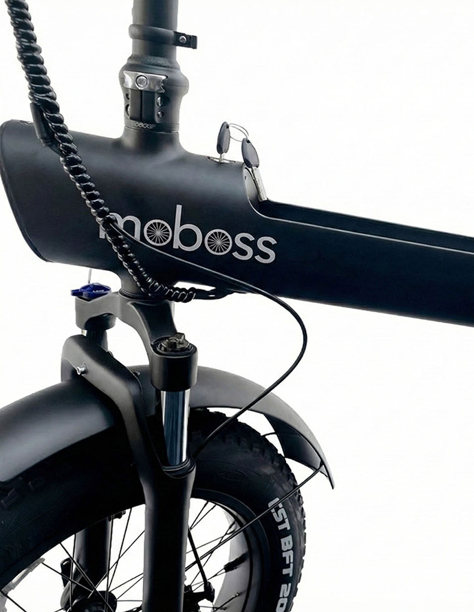 Bicicleta eléctrica Moboss Q3 urbana rodada 20