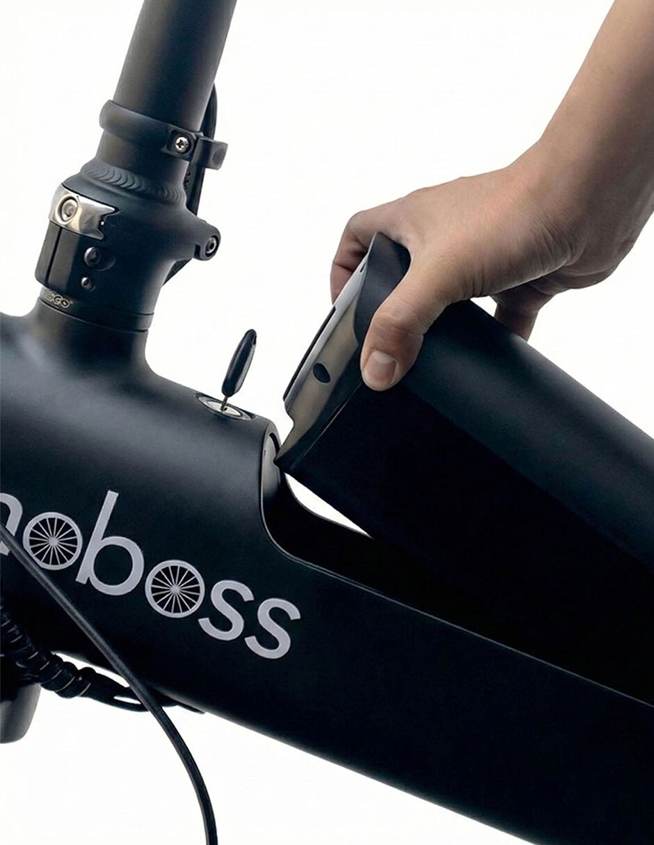 Bicicleta eléctrica Moboss Q3 urbana rodada 20