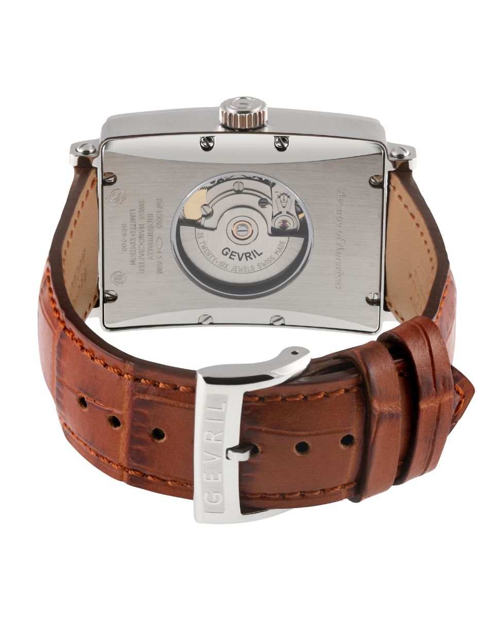 Reloj gevril avenue of americas para hombre 15005