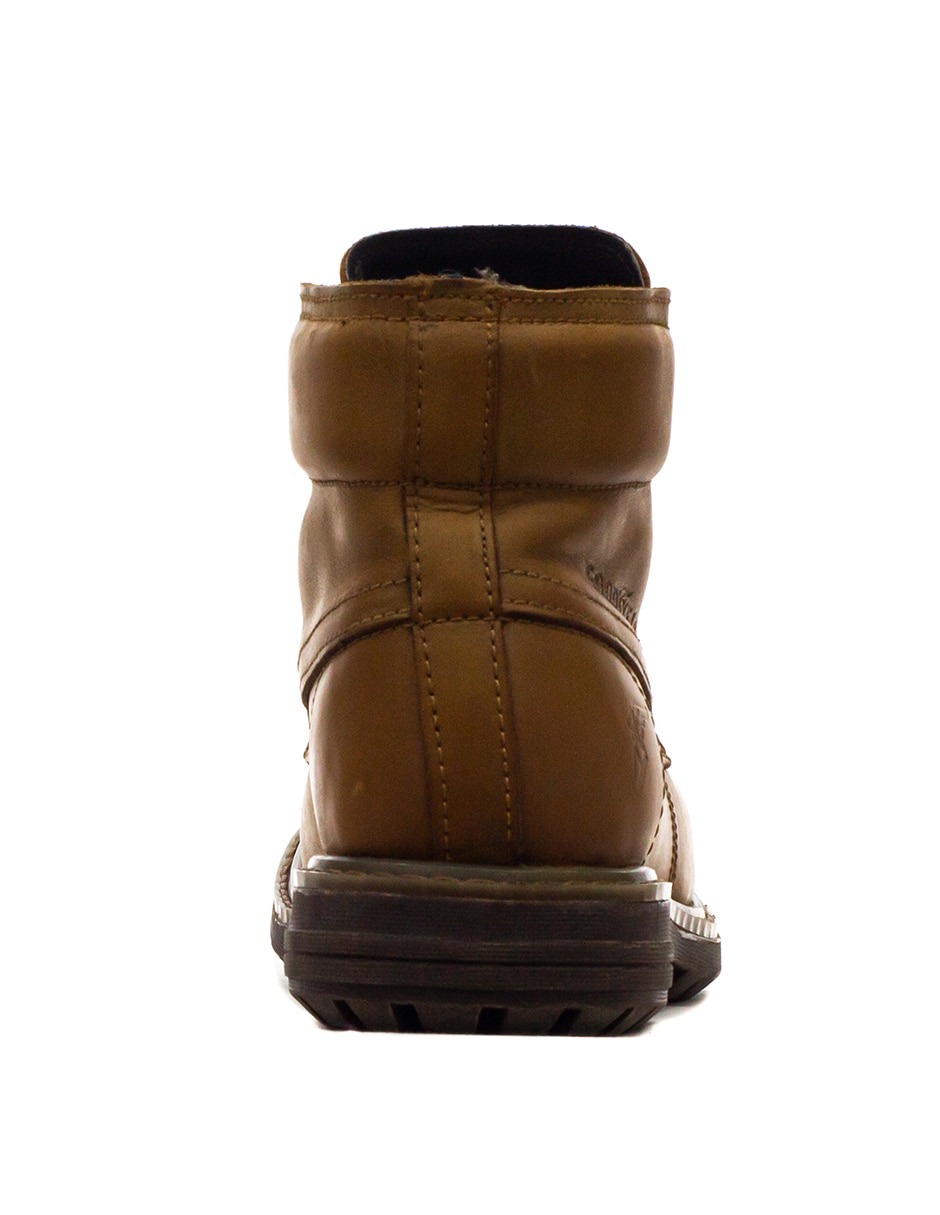 Bota industrial goodyear de cuero y piel