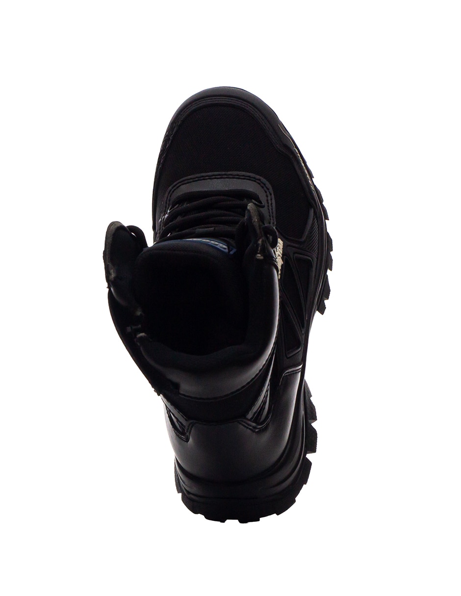 Bota industrial goodyear de cuero y piel