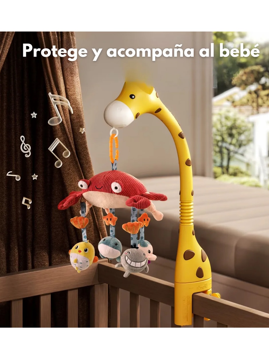 Juguete colgante jirafa con luz y sonido 2