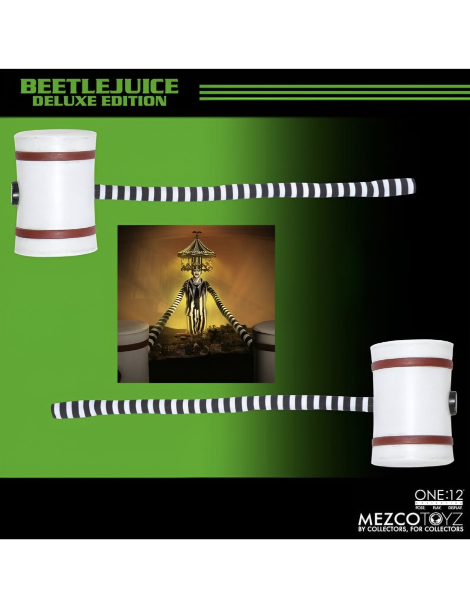 Figura de colección beetlejuice beetlejuice deluxe mezco con luz