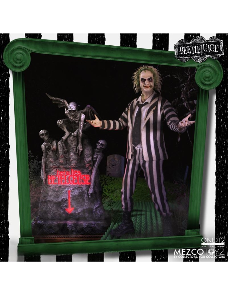 Figura de colección beetlejuice beetlejuice deluxe mezco con luz
