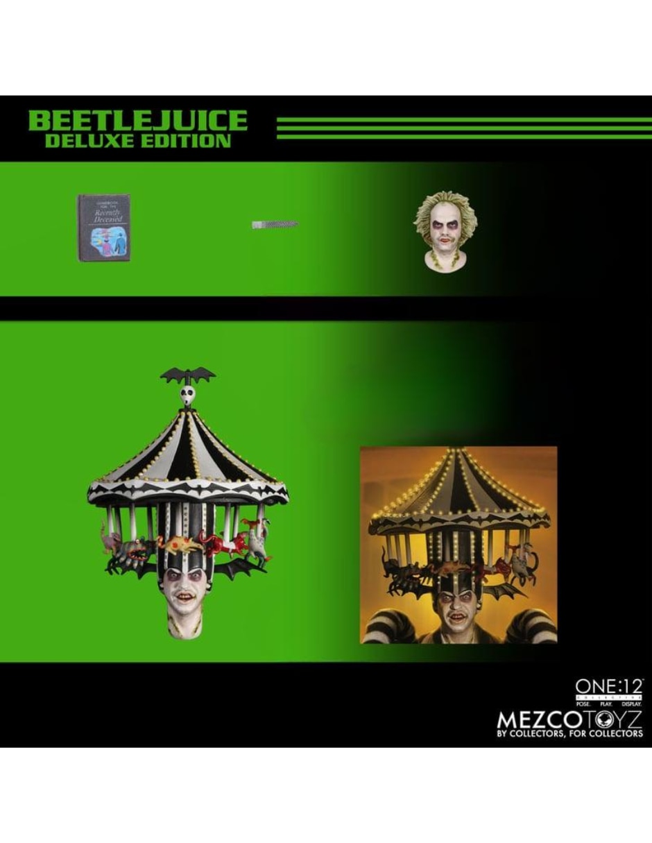 Figura de colección beetlejuice beetlejuice deluxe mezco con luz
