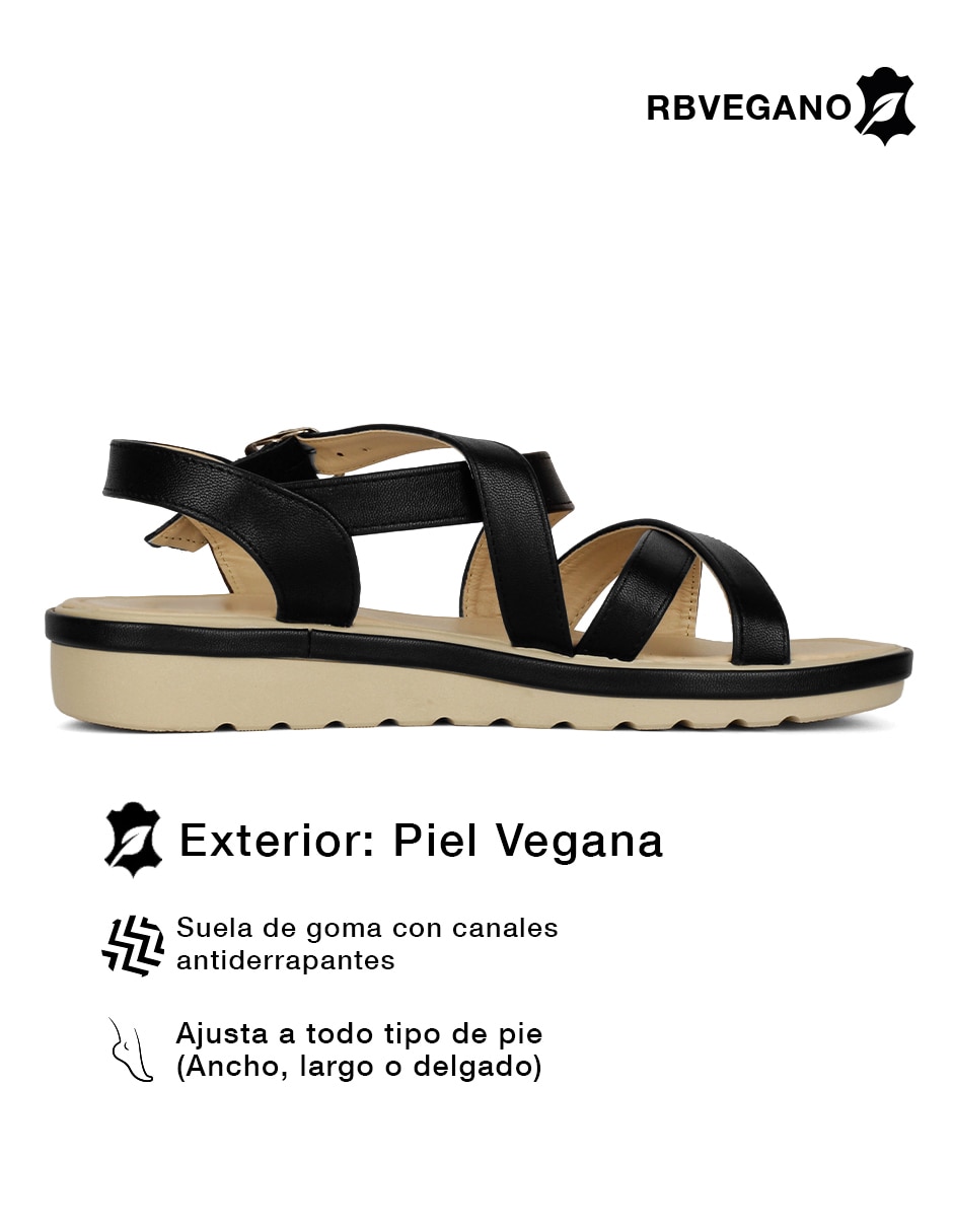 Sandalia rbcollection rbvegano para mujer