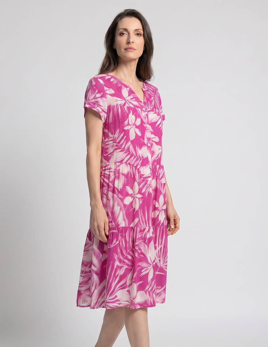 Vestido a la rodilla casual Punt Roma para mujer