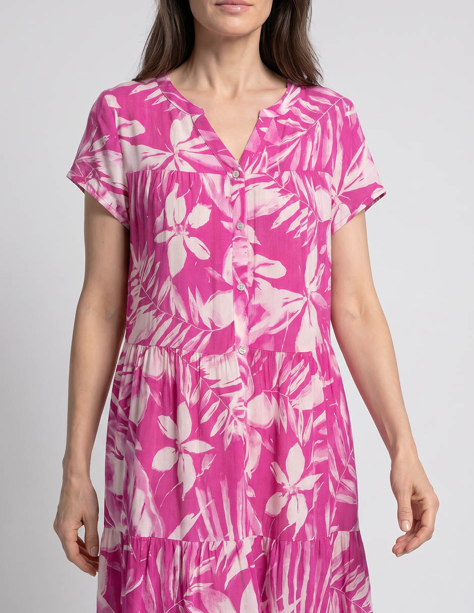 Vestido a la rodilla casual Punt Roma para mujer