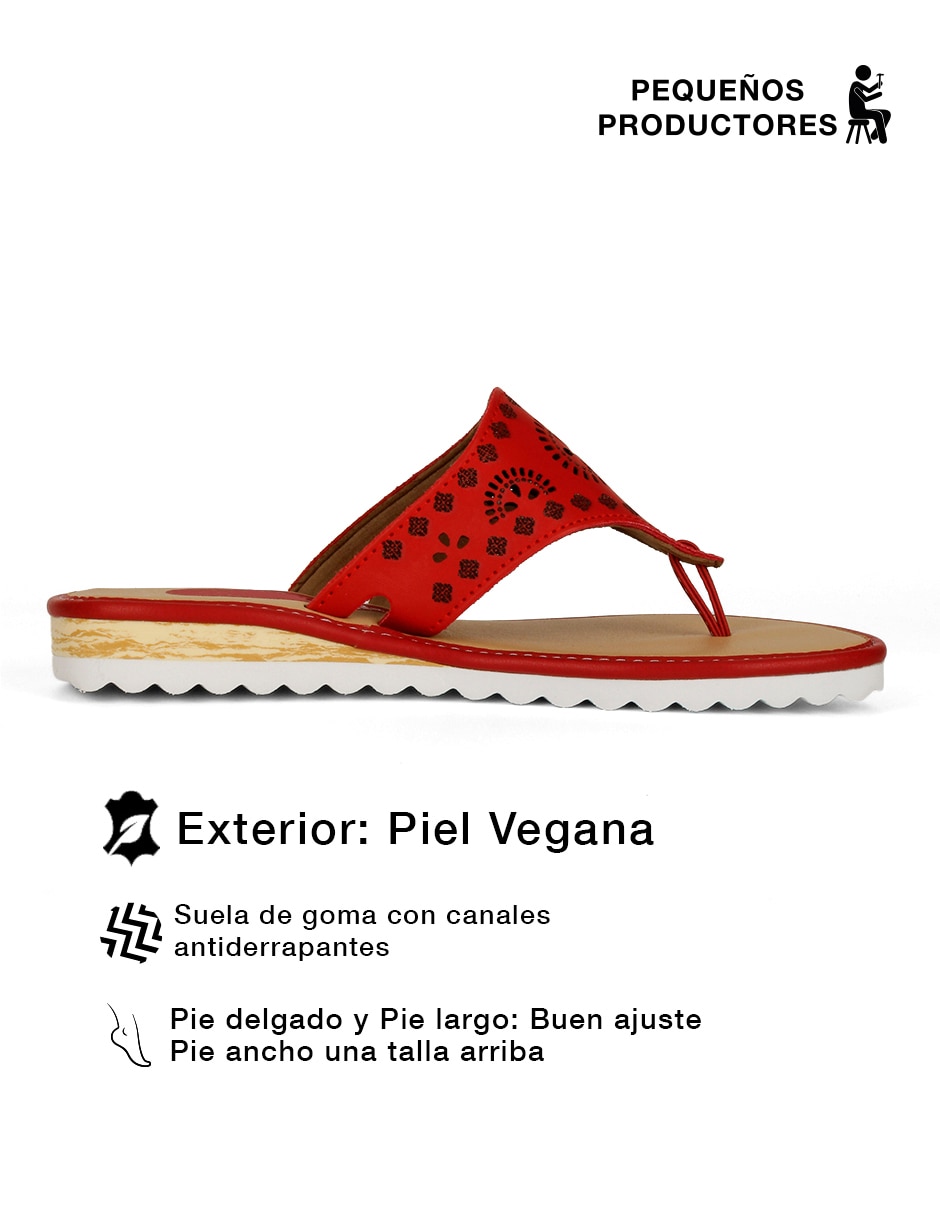 Sandalia rbcollection para mujer
