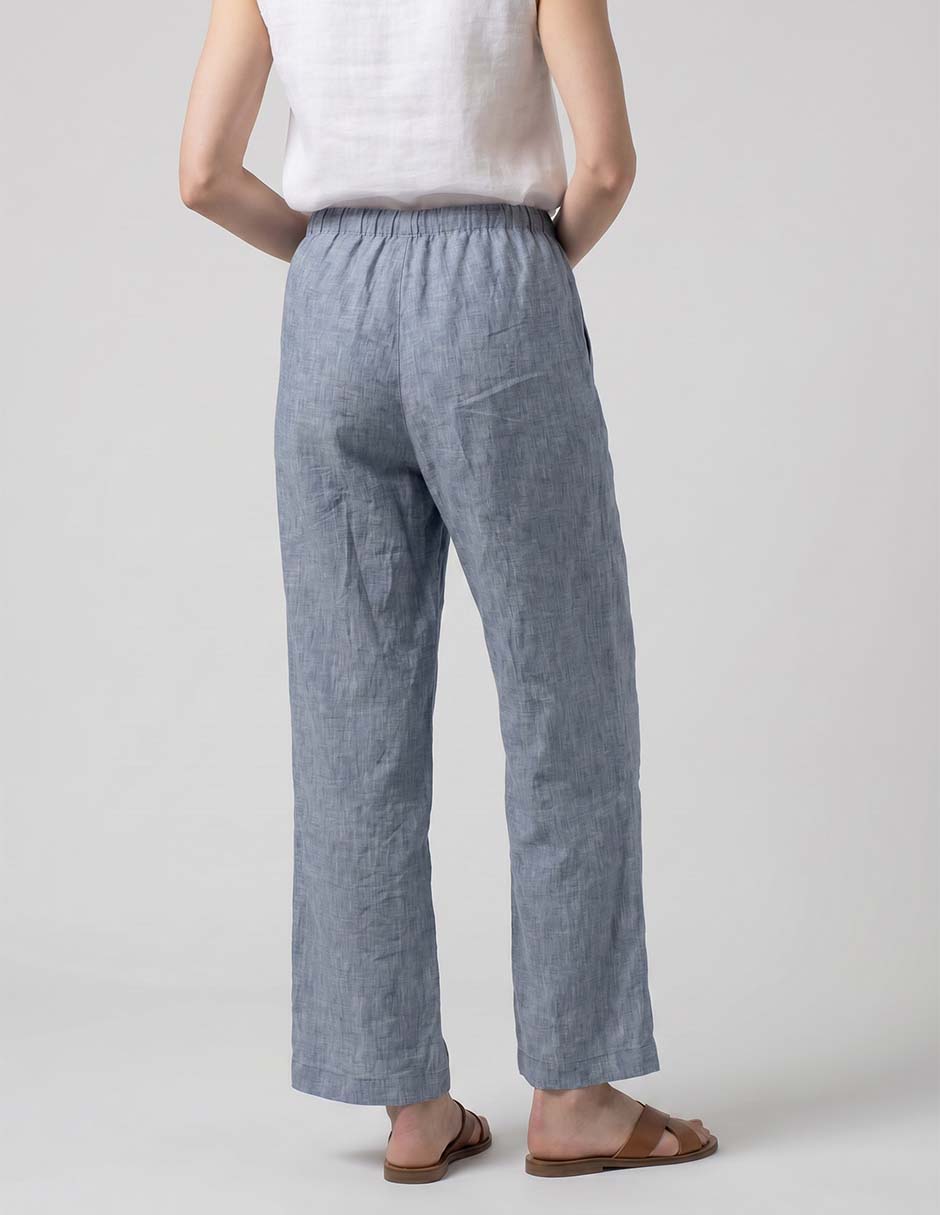 Pantalón relaxed Punt Roma amplio para mujer