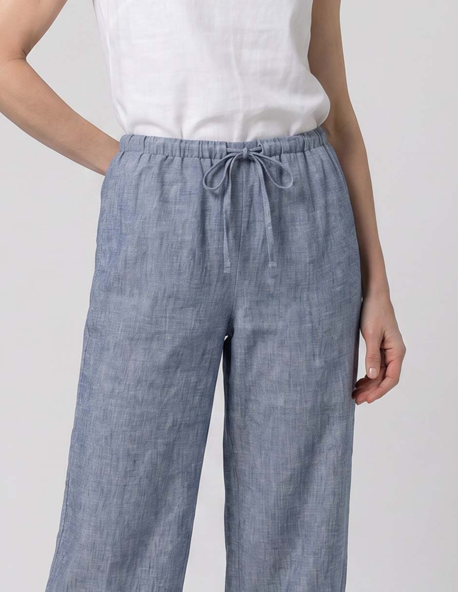 Pantalón relaxed Punt Roma amplio para mujer