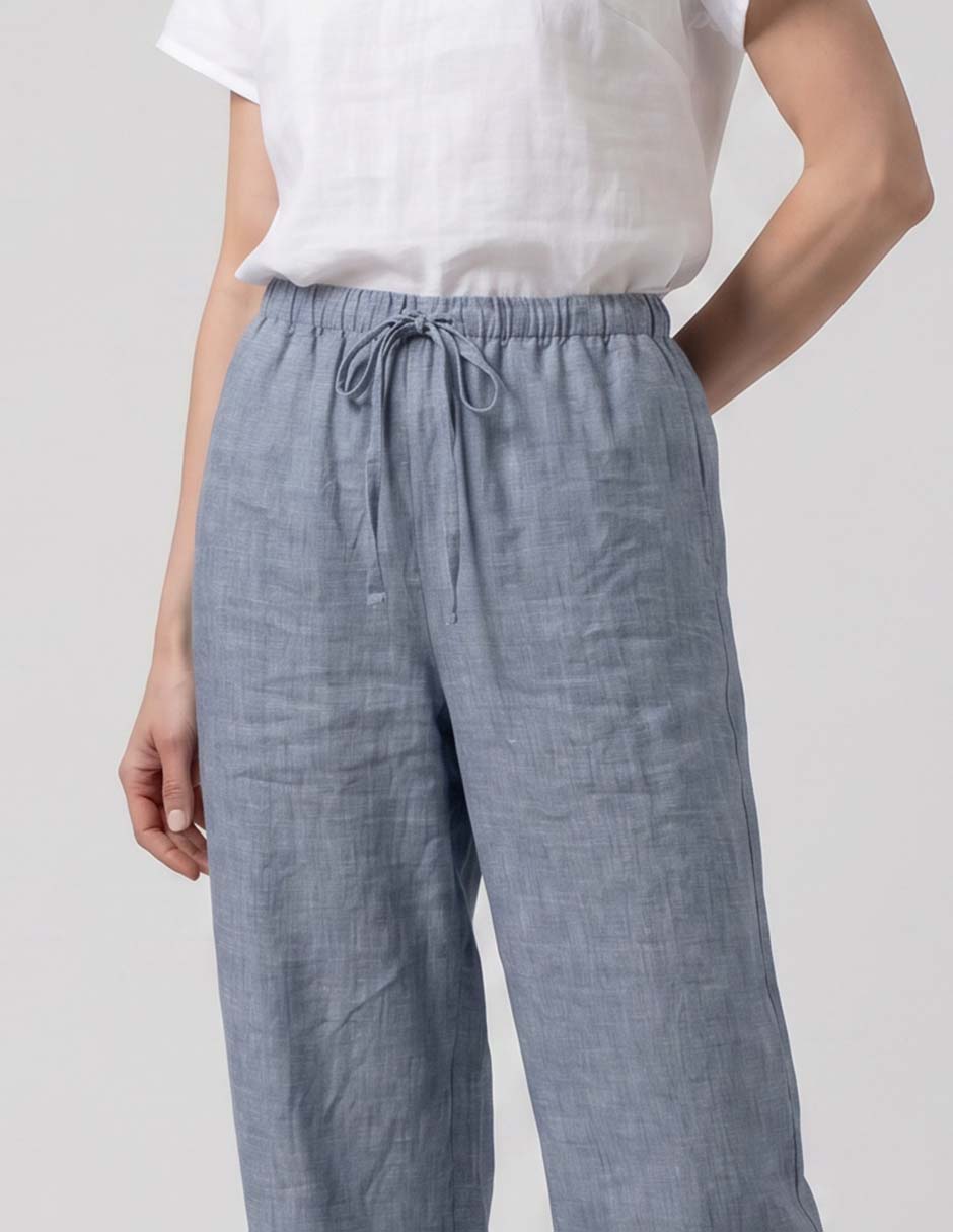 Pantalón relaxed Punt Roma amplio para mujer