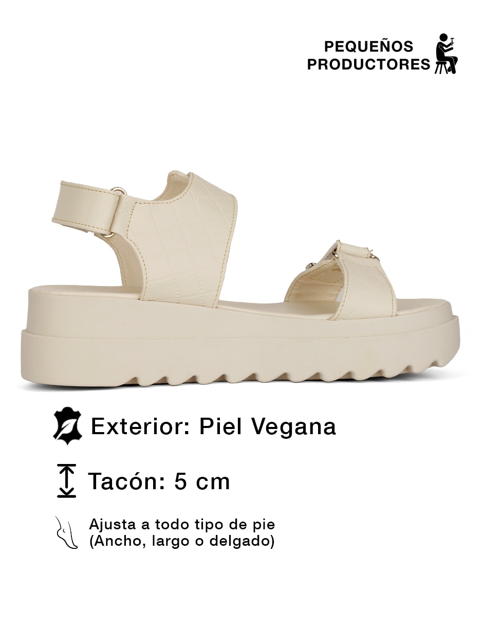 Sandalia pequeños productores para mujer 3