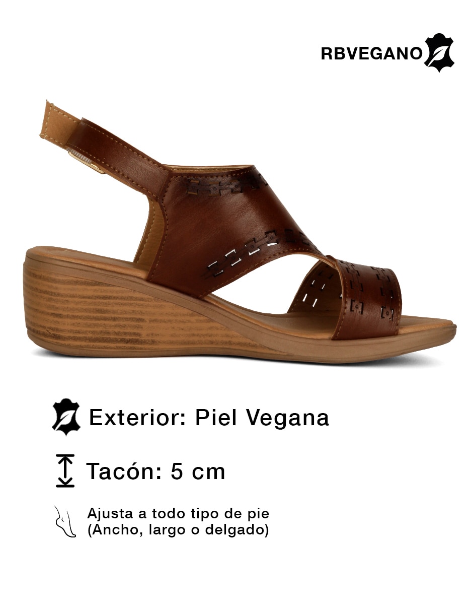 Sandalia rbcollection rbvegano para mujer
