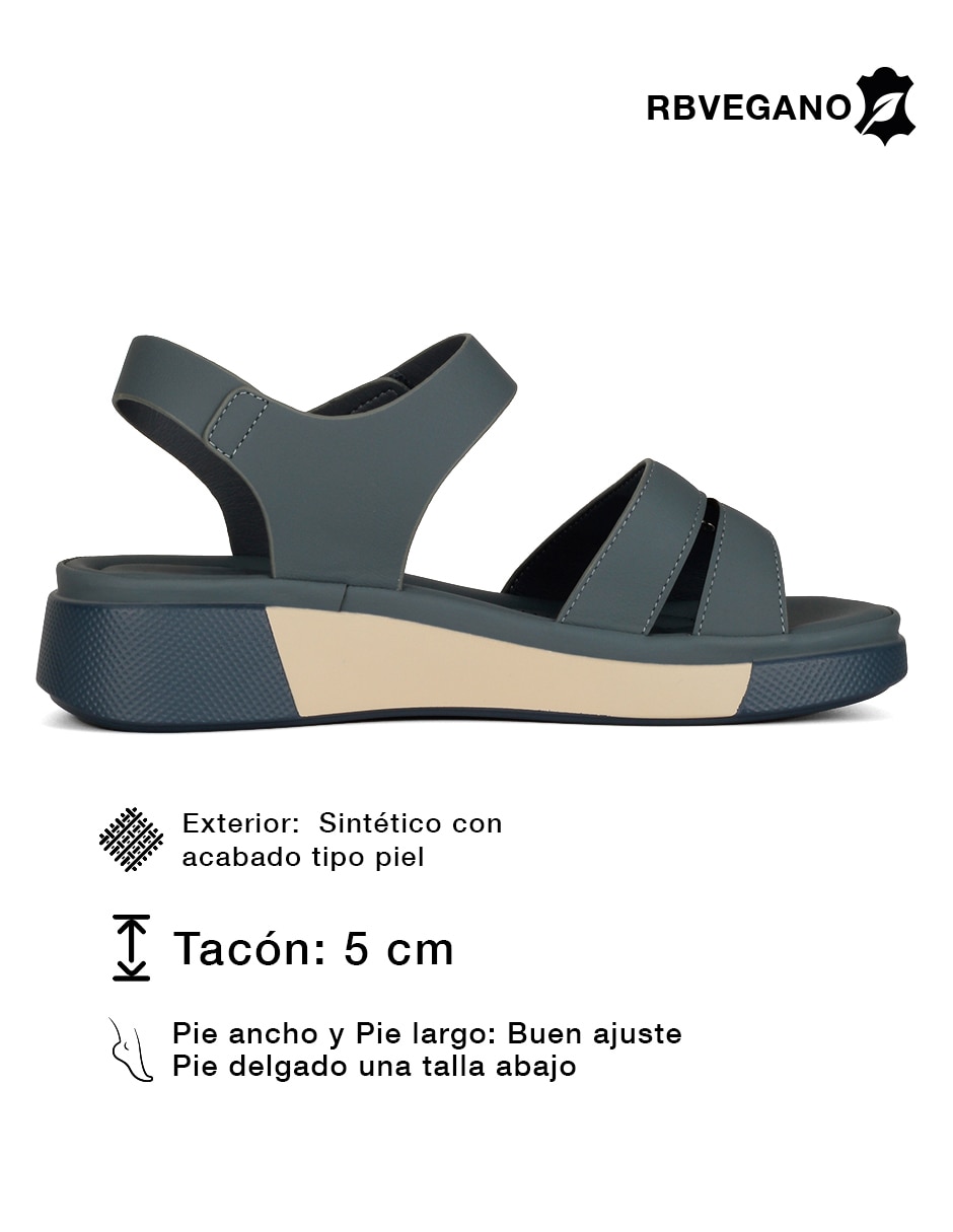 Sandalia rbcollection rbvegano para mujer