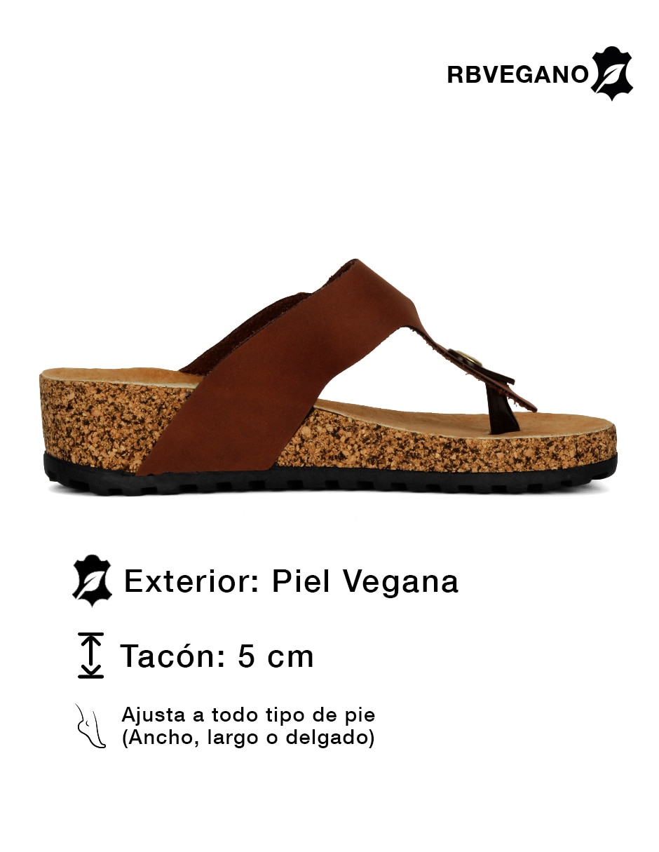 Sandalia rbcollection rbvegano para mujer