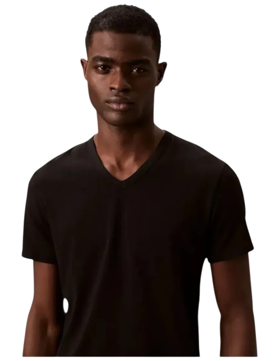 Camiseta calvin klein cuello v para hombre