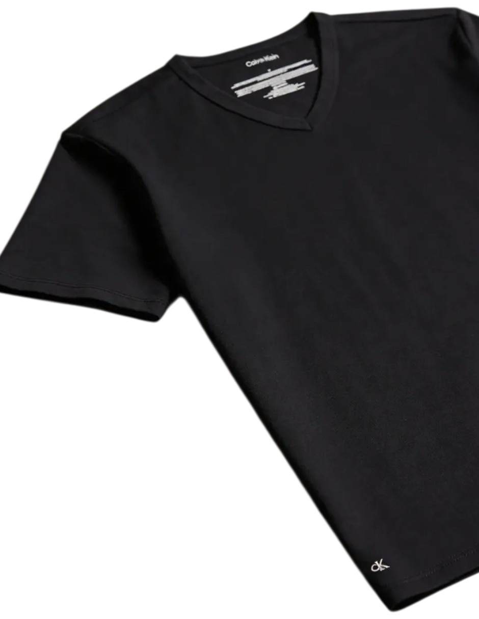 Camiseta calvin klein cuello v para hombre