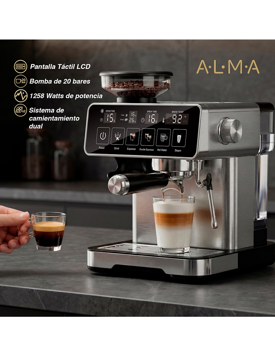 Cafetera espresso Alma