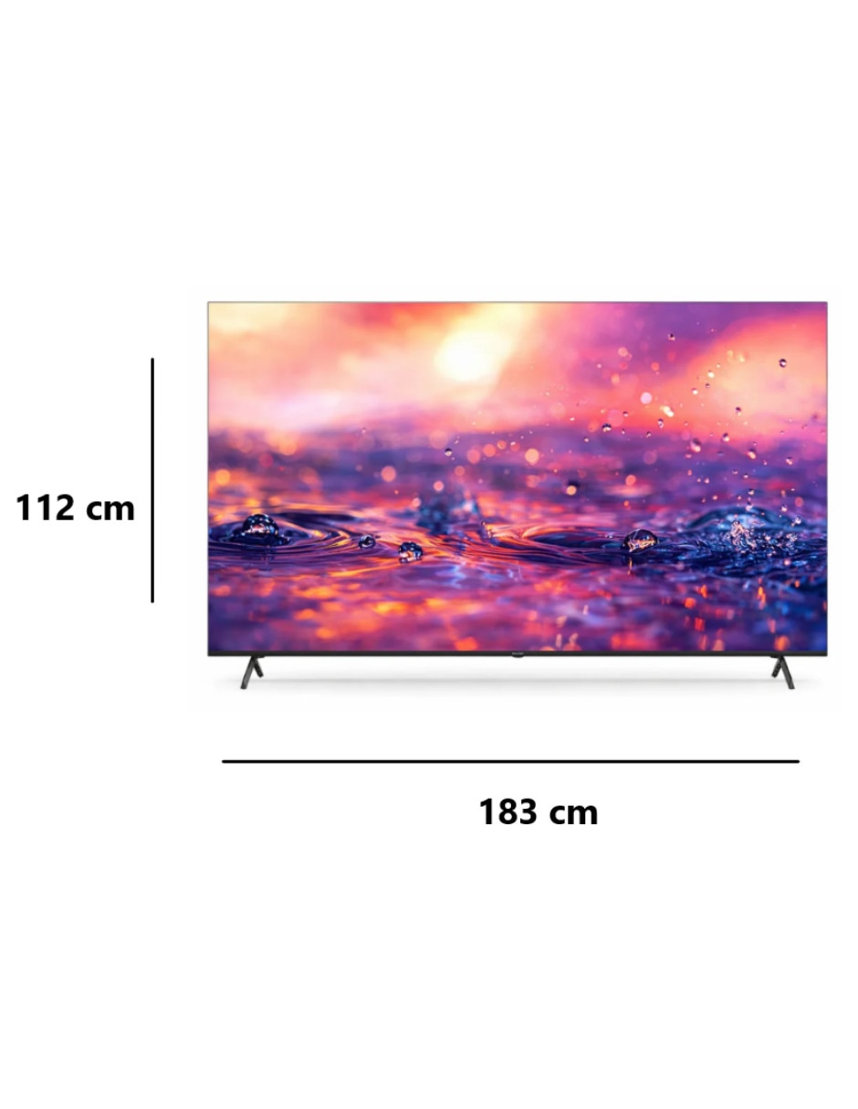 Sharp qled de 4k/uhd 4tc75hm6320u con roku tv con
