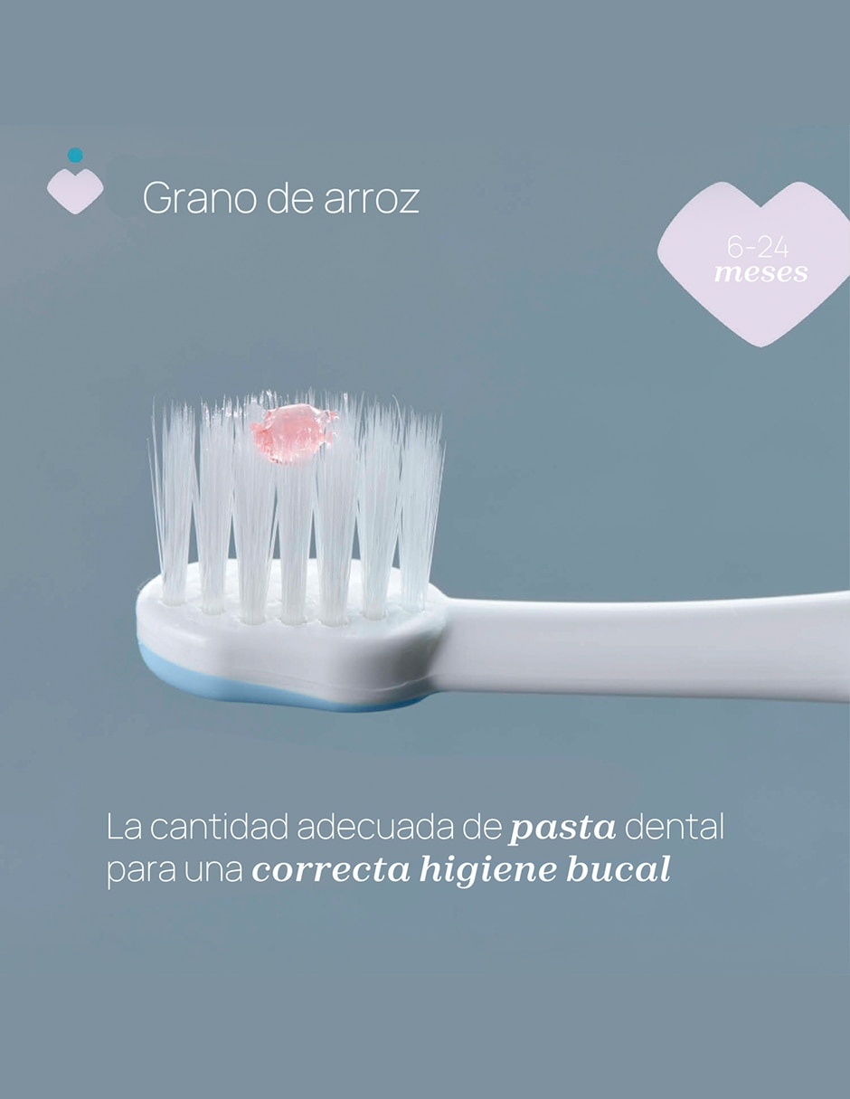 Set cepillo de dientes Chicco para bebé