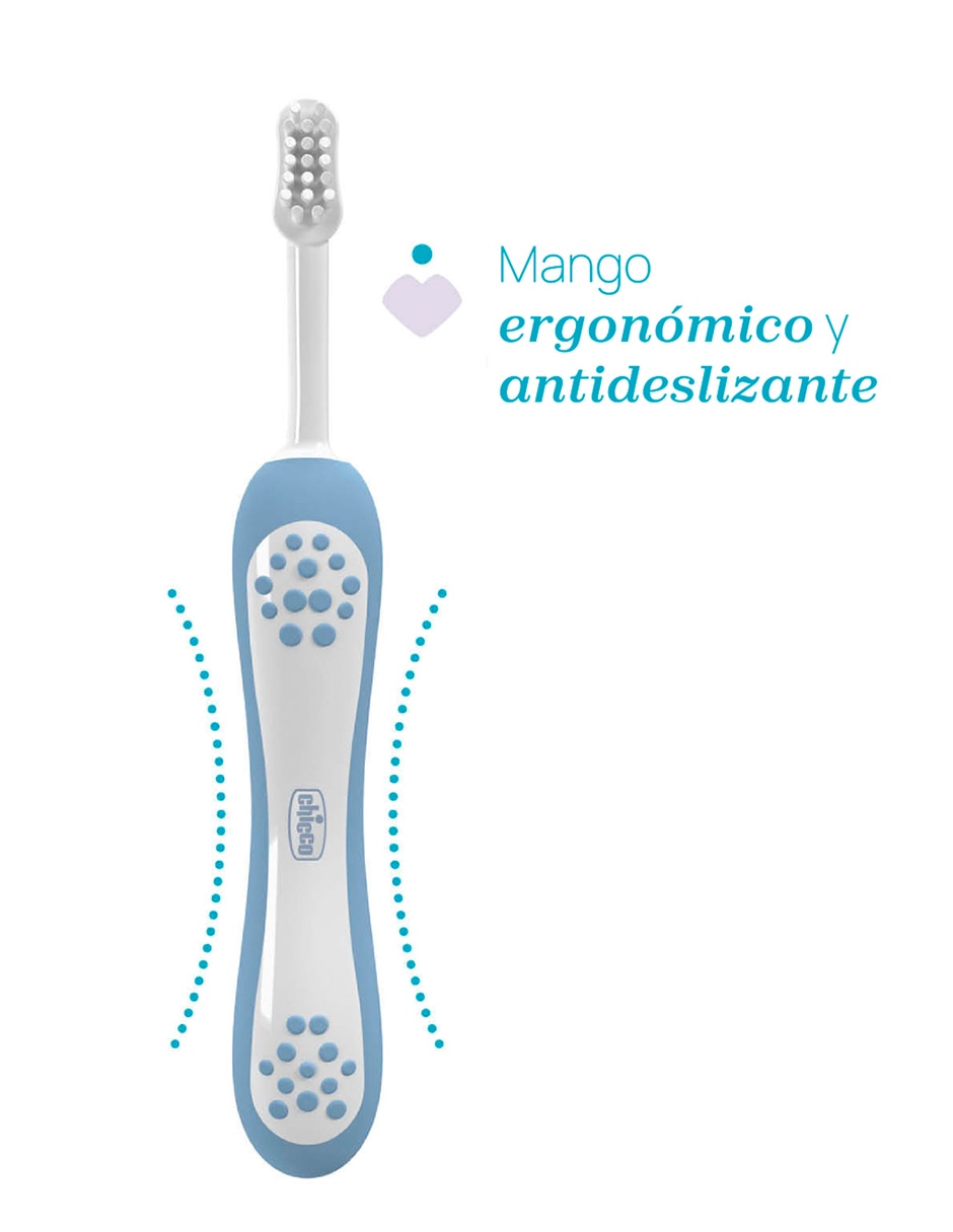Set cepillo de dientes Chicco para bebé