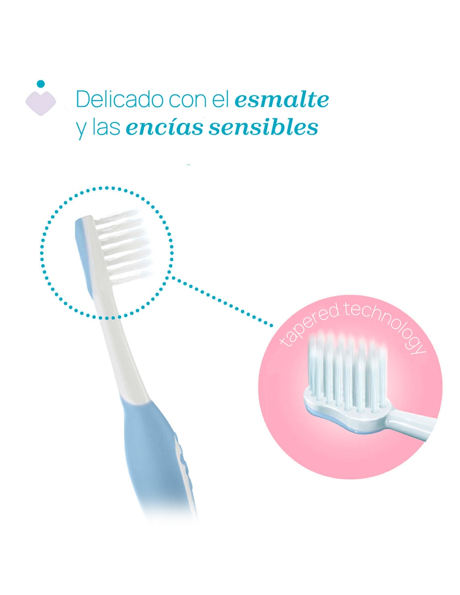Set cepillo de dientes Chicco para bebé